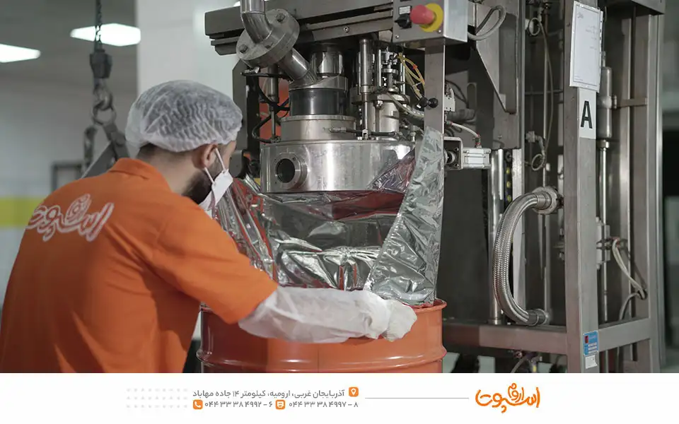 نحوه اسپتیک کردن رب گوجه فرنگی